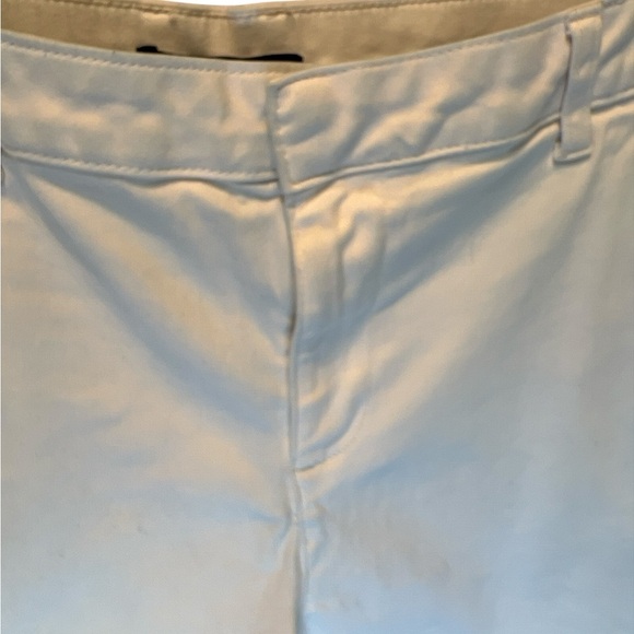 Women's Banana Republic Cream Chino High Rise Shorts Sz 14 - Picture 4 of 5